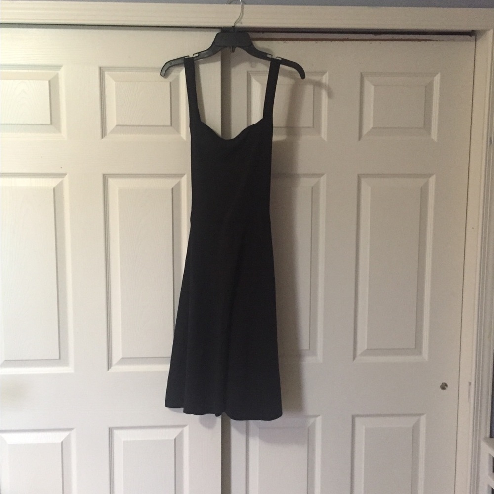 Black Pinafore Dress